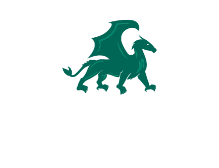green dragon graphic