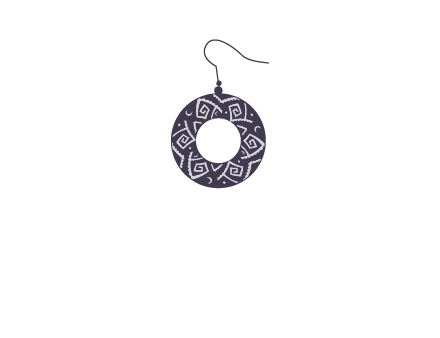 earring jewelry logo