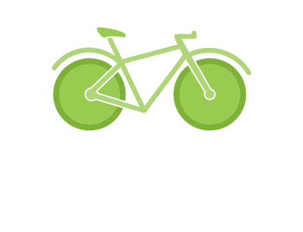 green bicycle logo