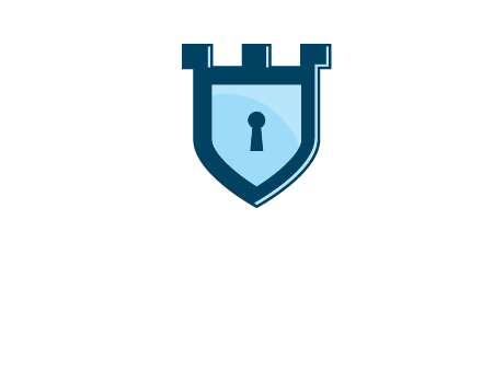 keyhole in shield insurance logo