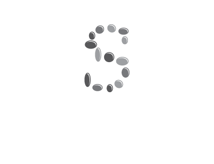 spa stones in letter S logo