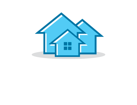 abstract homes icon