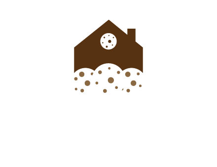 home cookie food logo