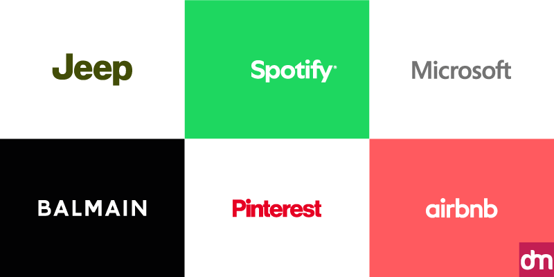 Logos with san-serif fonts 