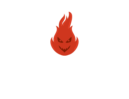 evil fire logo