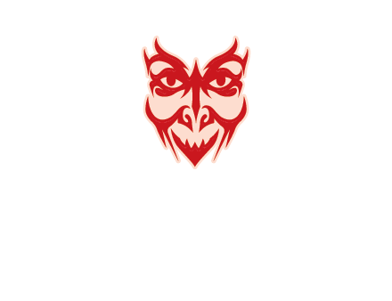 devil face illustration