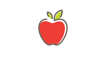 red apple logo