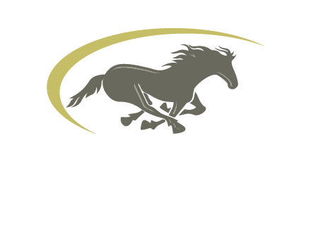 running horse logo