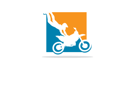 motorcycle stunts logo