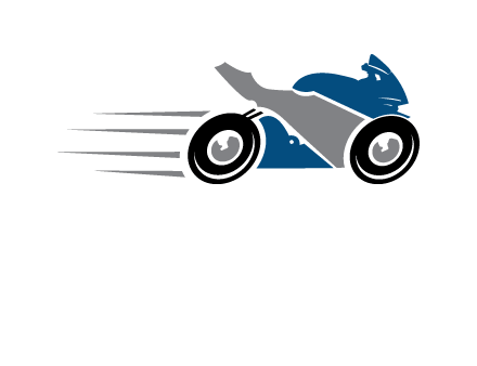 motorcycle silhouette logo