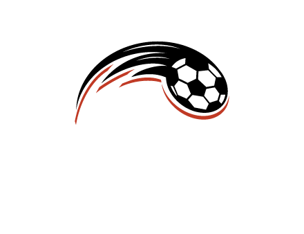 swoosh circular soccer logo