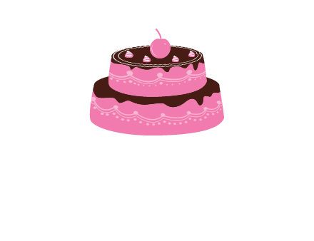 2 level cake logo