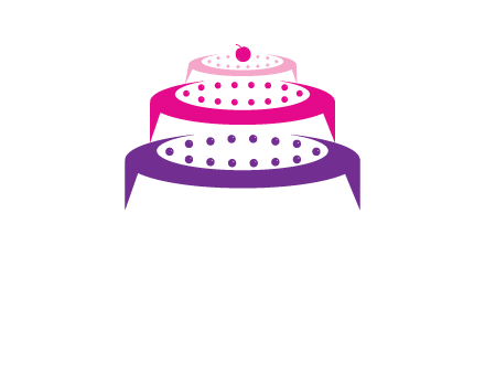 multi level cake logo