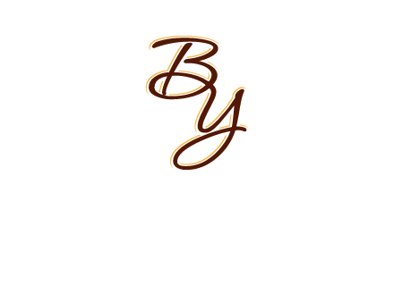 letters B and Y