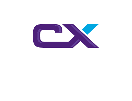 letter C and X joined together