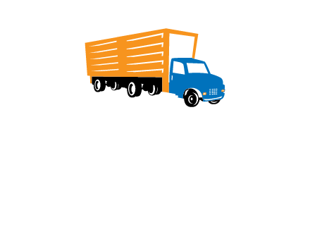 truck transportation logo