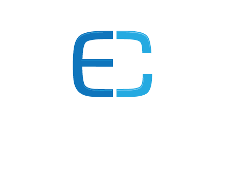 letter C forming letter E