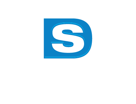 letter S in letter D