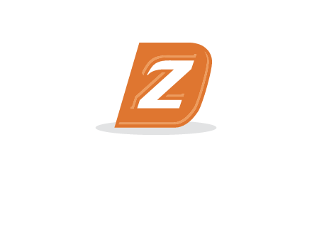 letter Z in letter D