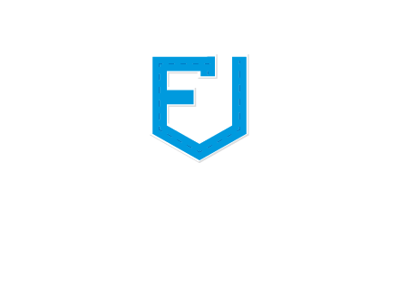 letter f incorporated with shield logo