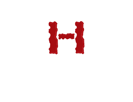 abstract letter H logo