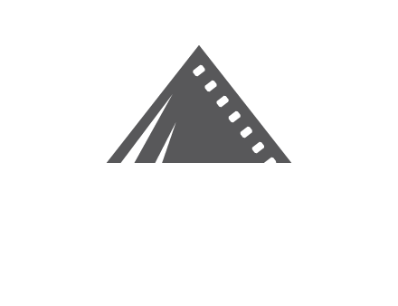 film reel mountain logo