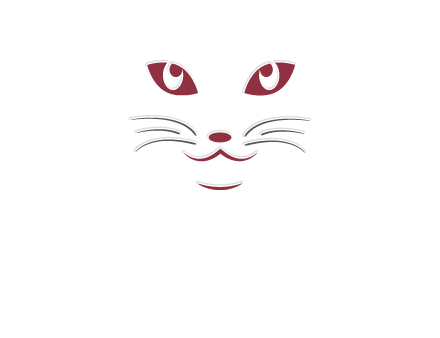 abstract cat logo