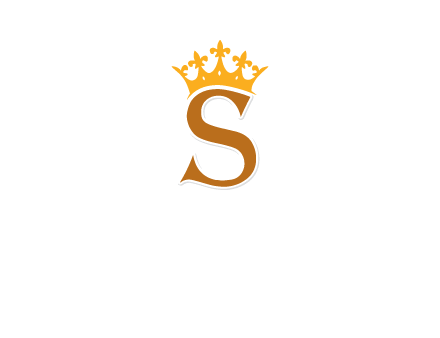 crown on letter S logo