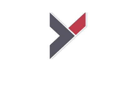 Letter Y incorporated with arrow logo