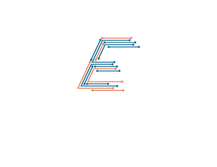 circuit letter E logo