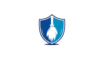 head of mop logo for cleaning services