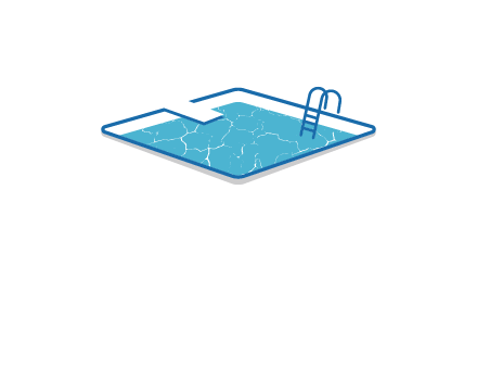 swimming pool logo