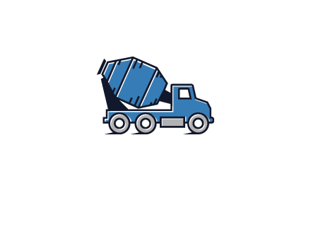 cement mixer logo