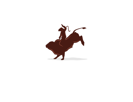 bull rider logo