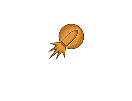 flying bullet logo