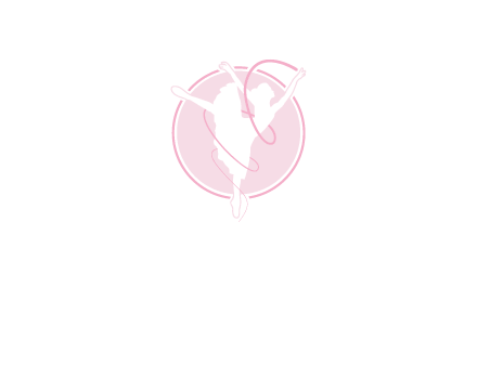 dancing ballerina logo