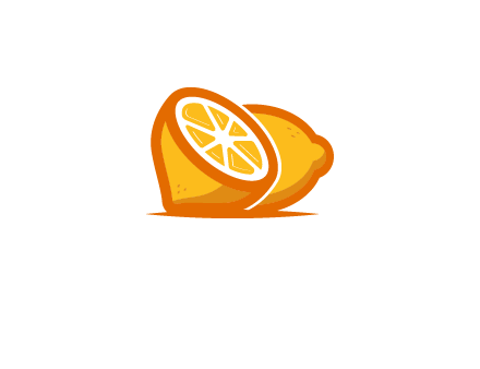 sliced lemon with a whole one