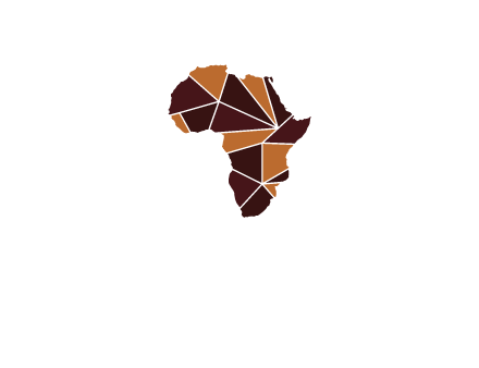 polygonal Africa map