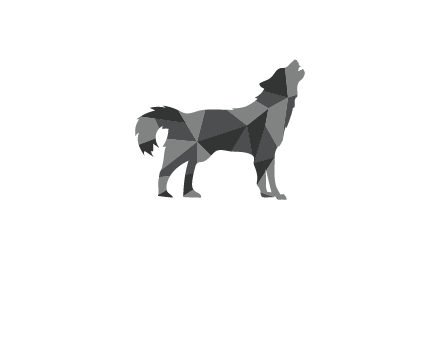 polygonal pattern in wolf