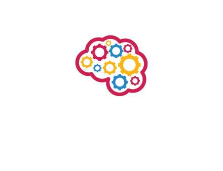 gears in brain shape