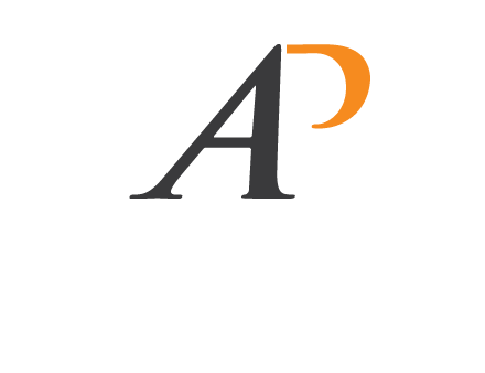 letter P joined with letter A