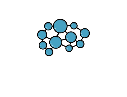 molecules joined together