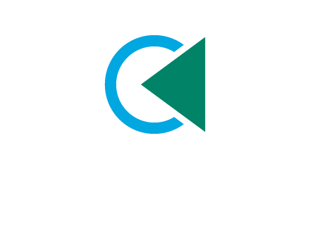 letter c with backward button