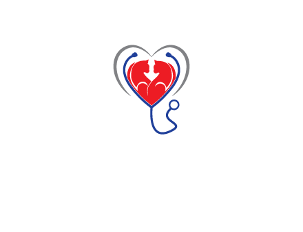 heart and stethoscope dating logo