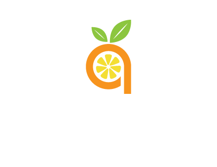 orange incorporated with letter a logo