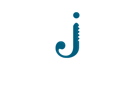 cutter combined with letter j initial