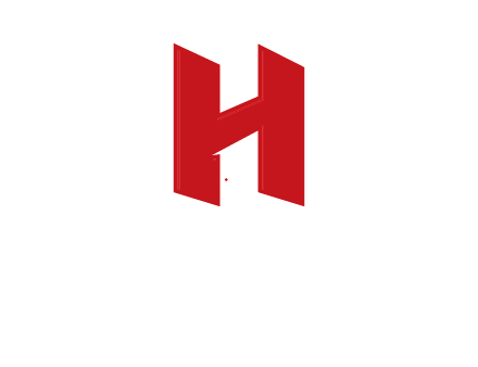 one shape letter H