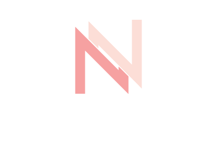 letter n overlap initial