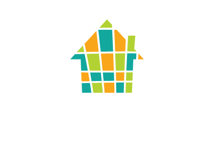 mosaic house icon