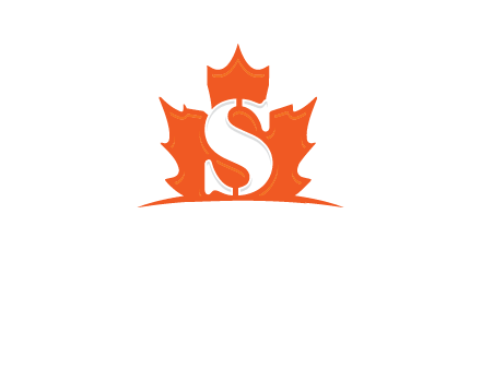 letter s inside the weed leaf logo